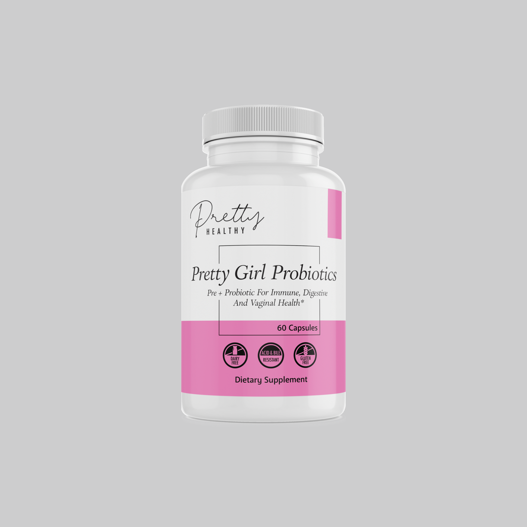 Pretty Girl Probiotics- Probiotic for Digestive & Vaginal Health